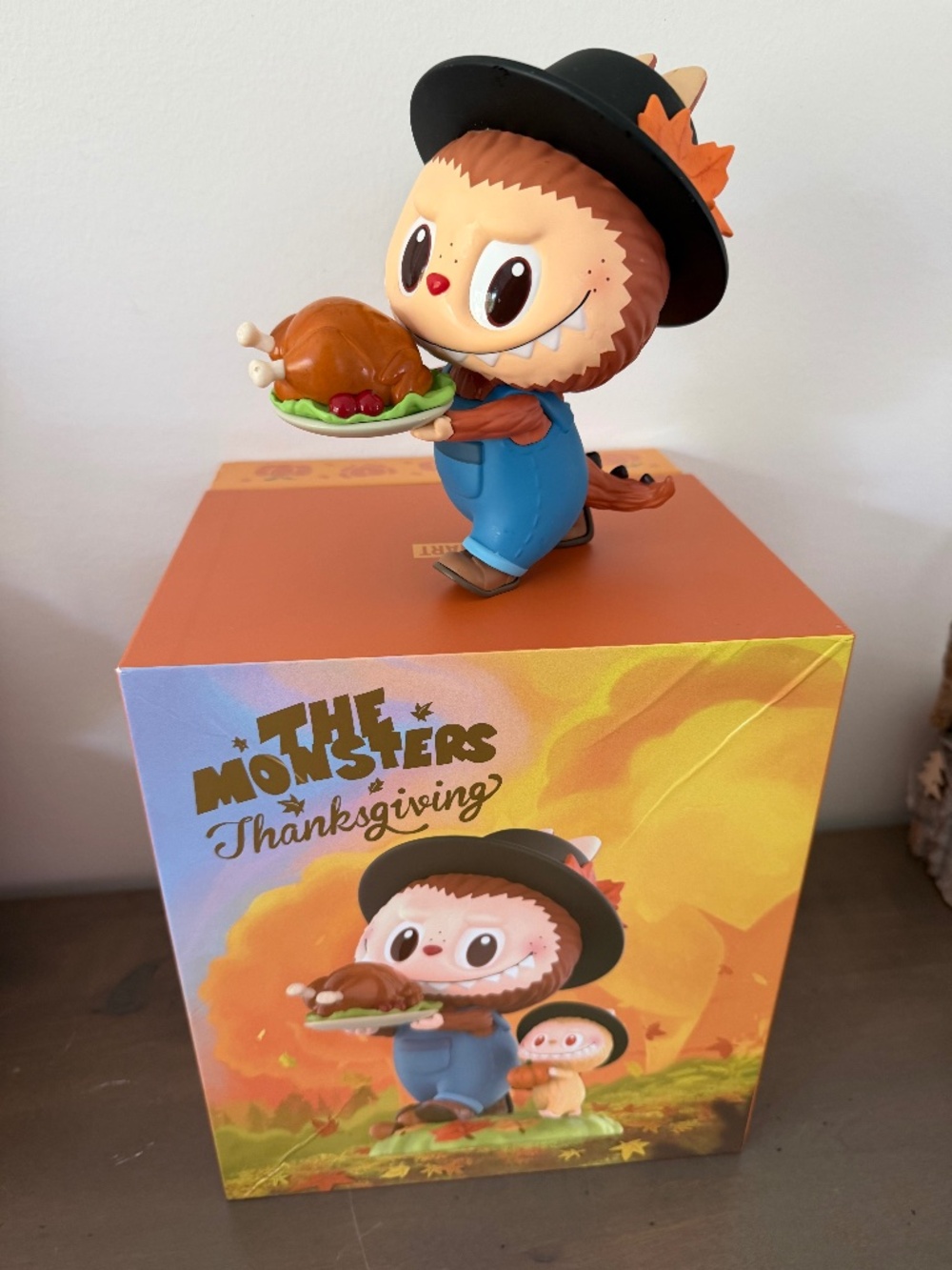 This is an official POP MART “THE MONSTERS Thanksgiving Figurine